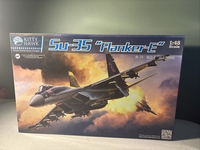 Kitty Hawk KH80142 1/48 Su-35 ''Flanker-E'' Brand New Complete Kit