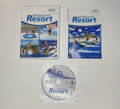 Wii Sports Resort (Nintendo Wii, 2009) CIB Tested Fast Shipping