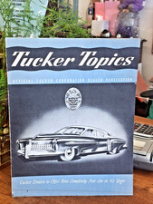 Preston Tucker Topics Vol.1 #1 June 1948 Official Tucker Corp.