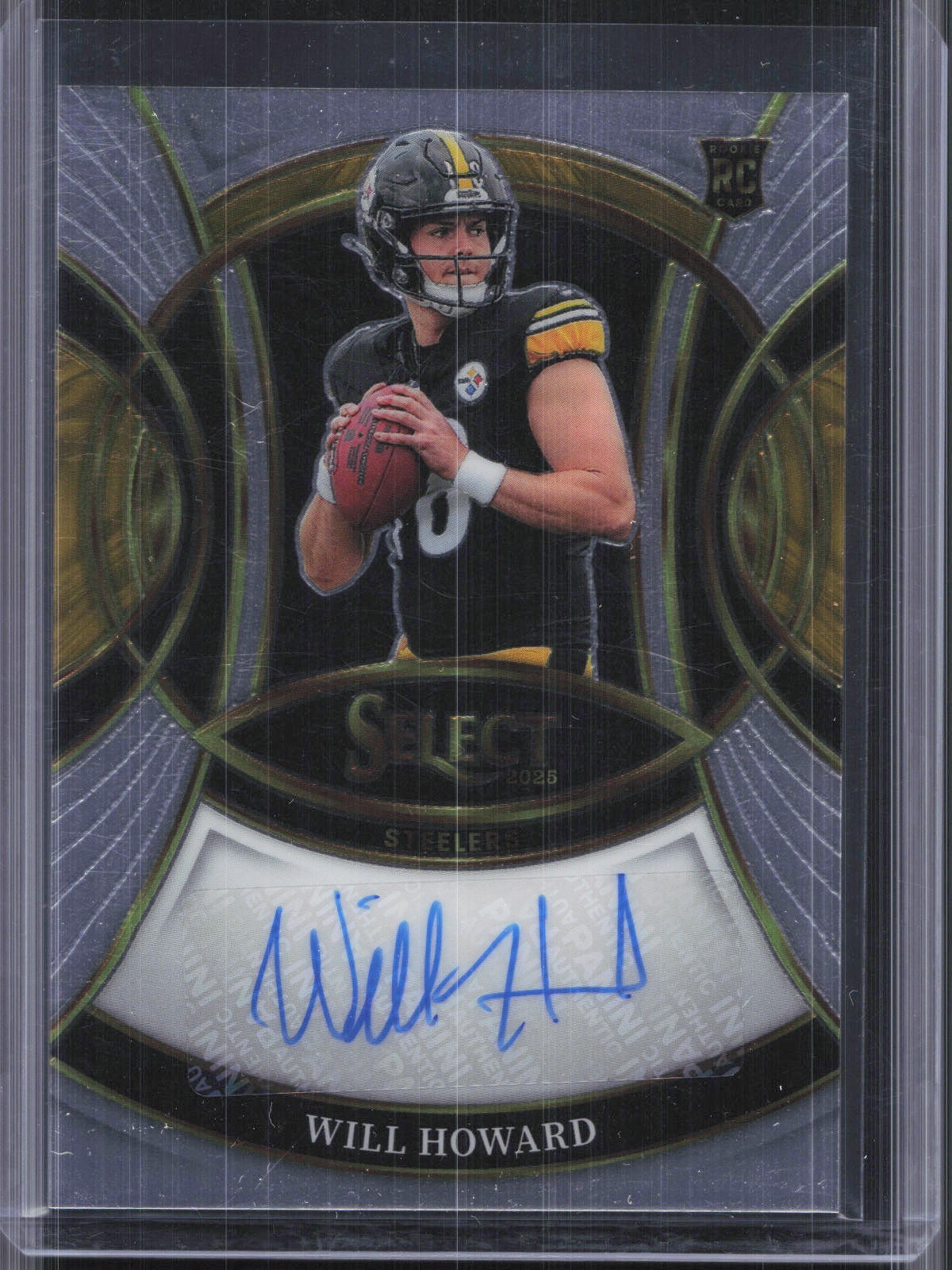2025 Panini Select #RSI-WHD Will Howard Rookie Signatures Auto