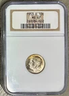 1953-D Silver Roosevelt Dime, NGC MS-67, Older Gen Holder, Toned Obverse!