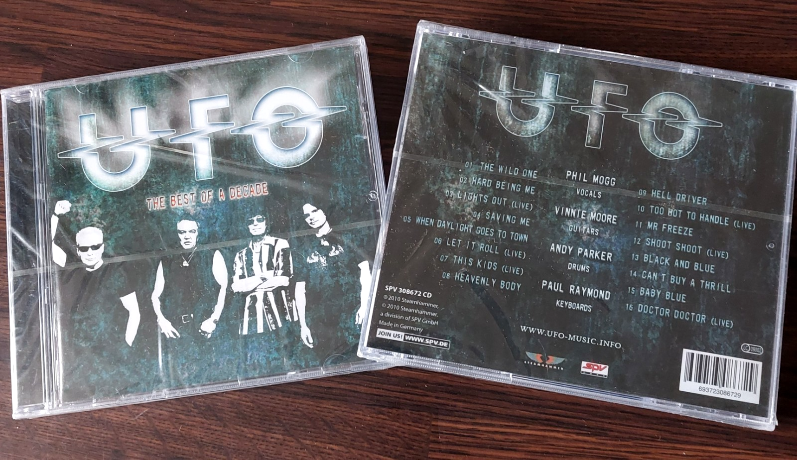 UFO - The Best Of A Decade  CD (2010)  New . Sealed