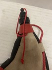 (2)Vintage Bota Suede Leather Water Wine Bag Canteen Made In Spain 1 Liter — photo 5