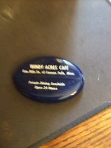 Wndy Acres Coin Purse Cafe Cannon Falls Minn Mn Advertising Minnesota 