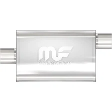 Magnaflow 11226 4" x 9" Oval Muffler Offset In/Center Out: 2.5" Body Length: 14"