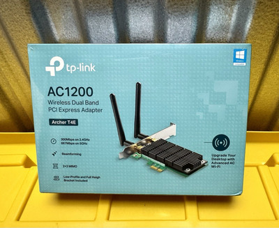 TP-LINK Archer T4E AC1200 Dual Band PCIe Wireless Adapter 867 Mbps