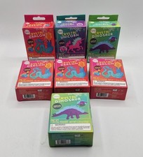 7  Science Squad Crystal 1 Unicorn, 4 Dragon, 2 Dinosaur Crystal Kit DIY Craft