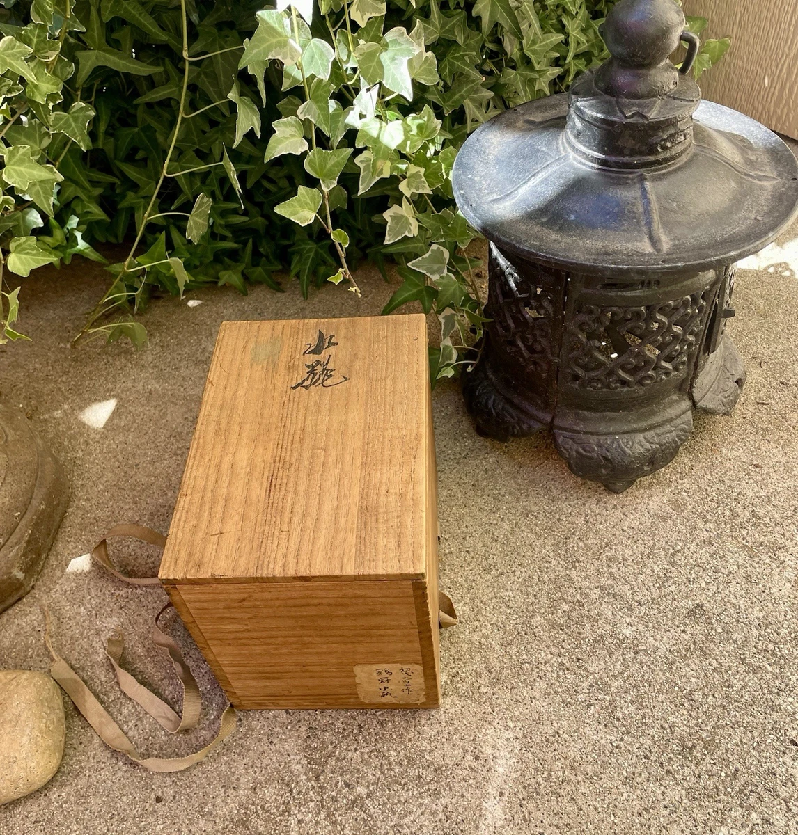 Japanese Calligraphy In Antique Japanese Boxes for sale | eBay