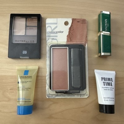 5 Piece Skin + Makeup Bundle Face Lips & Eyes All New Never Opened