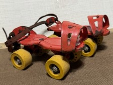 Vintage Metal Adjustable Roller Skates Chilton Globe Corp Made in USA