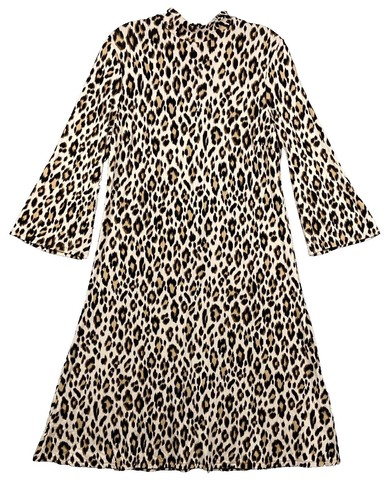 ann taylor cheetah flare maxi dress Tropical-Print Fit-and-Flare Cami Mini Dress | Promesa USA