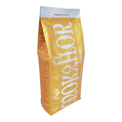 Mokaflor Oro Espresso Caffe Firenze, 1000g - ganze Bohne - Caffe Milano