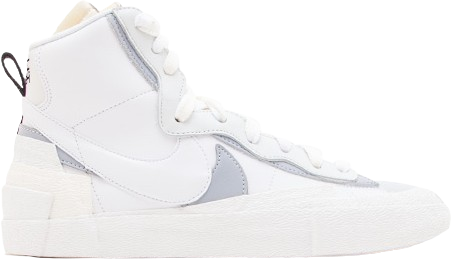 SACAI X NIKE Taglia 10 Nike Blazer Mid x Sacai bianco grigio 2019