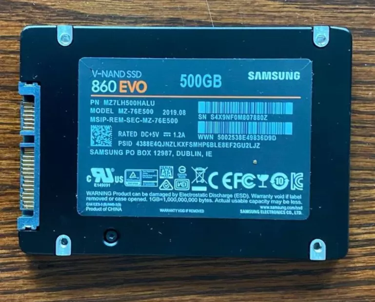 Exclusión Avispón literalmente Samsung 850 EVO 2.5 500GB SATA III 6.0Gb/s Solid State Drive SSD MZ-75E500 | eBay Exclusión Avispón literalmente Samsung 850 EVO 2.5 500GB SATA III 6.0Gb/s Solid State Drive SSD MZ-75E500 | eBay