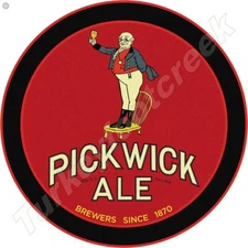 Pickwick Ale 18"  Round Metal Sign