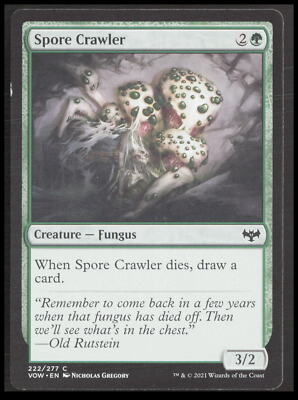 MTG Spore Crawler 222 Common Innistrad: Crimson Vow Card CB-1-2-A-24