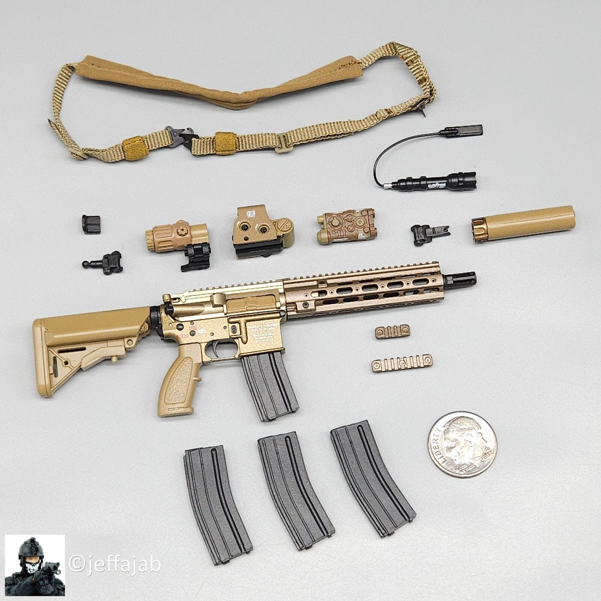 1:6 Easy & Simple Delta Force 2022 Cultural Support Team CST 1:6 Easy & Simple Delta Force 2022 Cultural Support Team CST