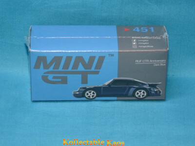 1:64 Mini GT - RUF CTR Anniversary - Dark Blue LHD - 451