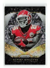 DAMIEN WILLIAMS #2 2020 PANINI PRIZM CHIEFS BRILLIANCE NO HUDDLE