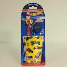 Hot Wheels Kids Toothbrush Kit includes Toothbrush, Cover Cap Rinsing Cup
