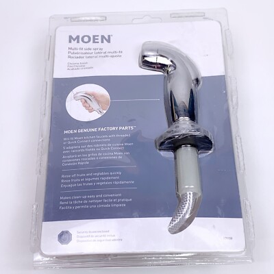 MOEN Kitchen Faucet Multi-Fit Replacement Side Spray w/ Hose