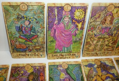 Major Arcana Tarot Card Suit Replacement Spirit Halloween Occult