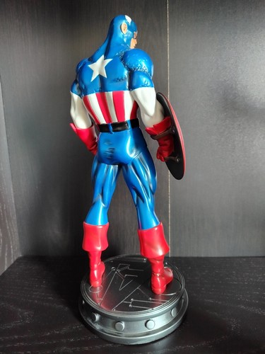 STATUA MARVEL-CAPTAIN AMERICA AVENGERS VERSION - RANDY BOWEN DESIGNS-LIMITED - Foto 6 di 19
