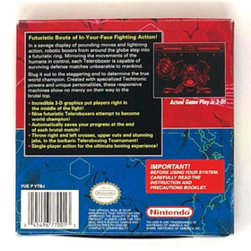 Teleroboxer  (Nintendo Virtual Boy, 1995) Authentic -Tested - Works - CIB  RARE