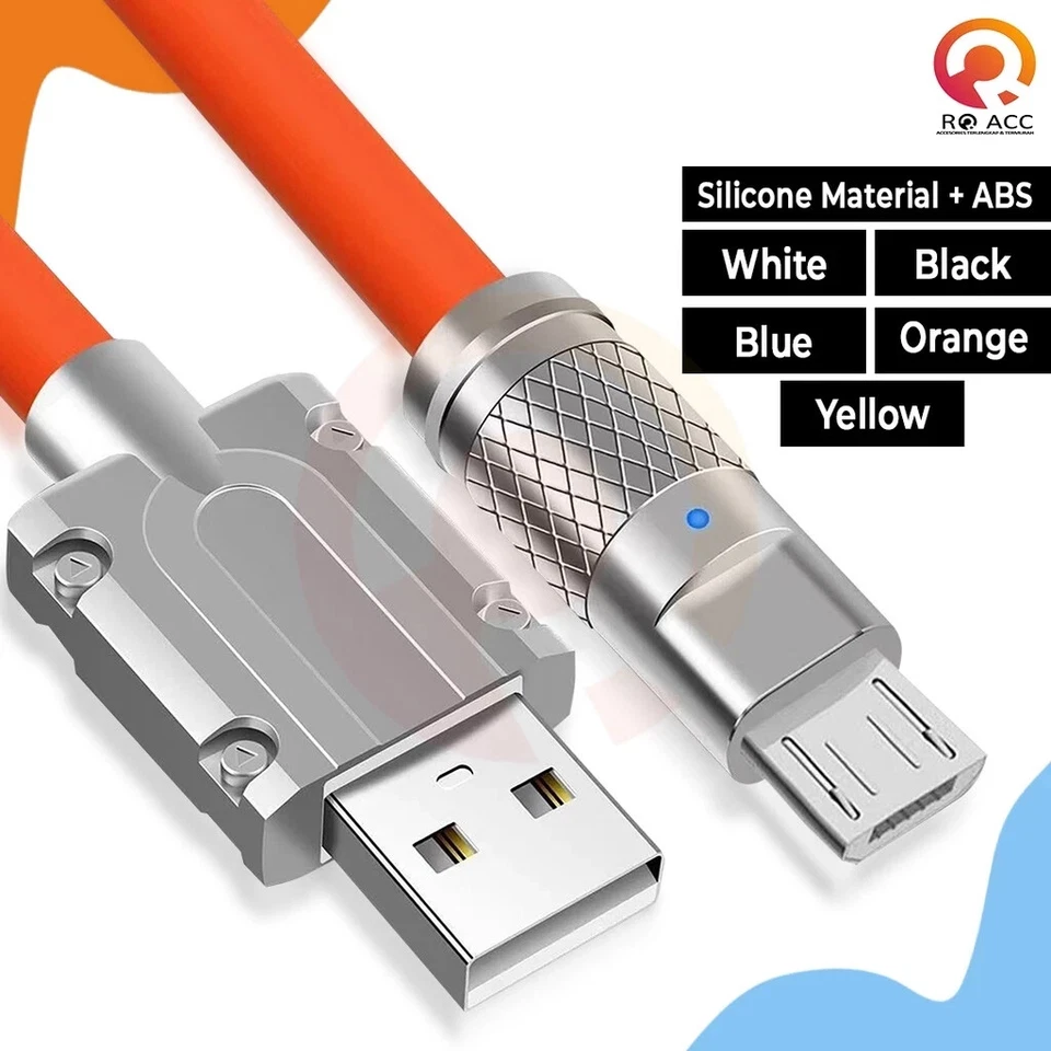 USB DATA CHARGER CABLE MICRO / TYPE TYPE C FAST CHARGING 120W CHEAP - Image 4 of 4