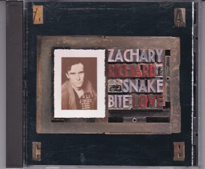 ZACHARY RICHARD - snake bite love CD