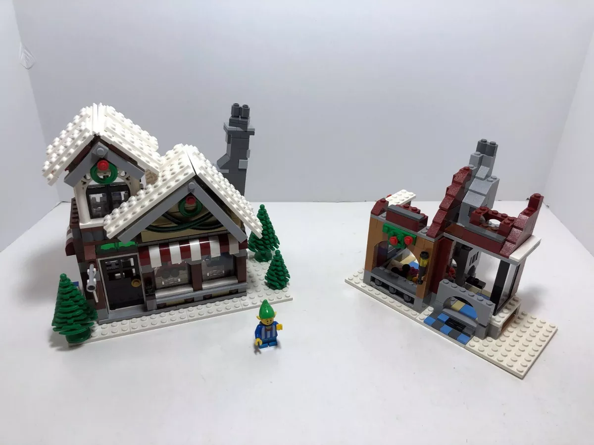 LEGO Christmas Winter Toy Shop 10199 partial Winter Village