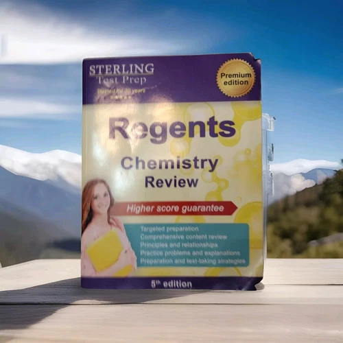 Sterling Test Prep Regents Chemistry Review 5th Ed. By Greg Tate B2G1F