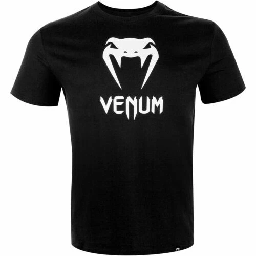 Boxe Venum Preto camisetas de Boxe e Artes Marciais