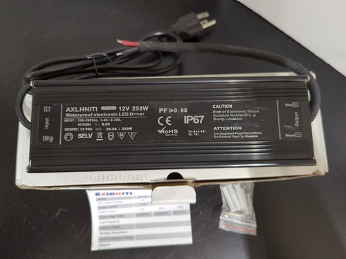 AXLHNITI Waterproof Electronic LED Driver --- 12v 250W IP67 - Picture 5 of 12
