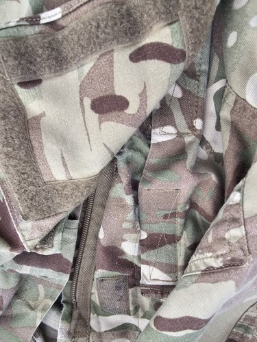 British Army Temperate Weather Jacket / Shirt Size 180/104 MTP GRADE 2 VERY WORN - Picture 16 of 16