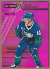 2020-21 Synergy Synergy FX Purple #24 Elias Pettersson /349 - Vancouver Canucks