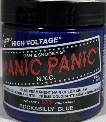 Manic Panic Semi-Permanent Hair Color Cream, 4 oz.