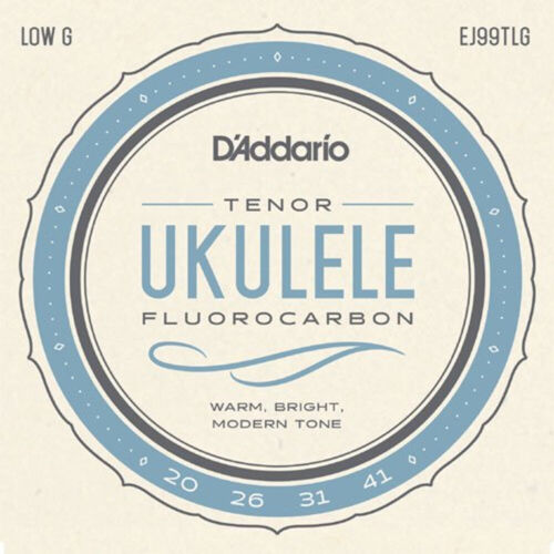 D'Addario EJ99TLG Pro-Arte Corde Ukulele Carbonio, Tenore Basso G, Set di Stringhe - Foto 12 di 12