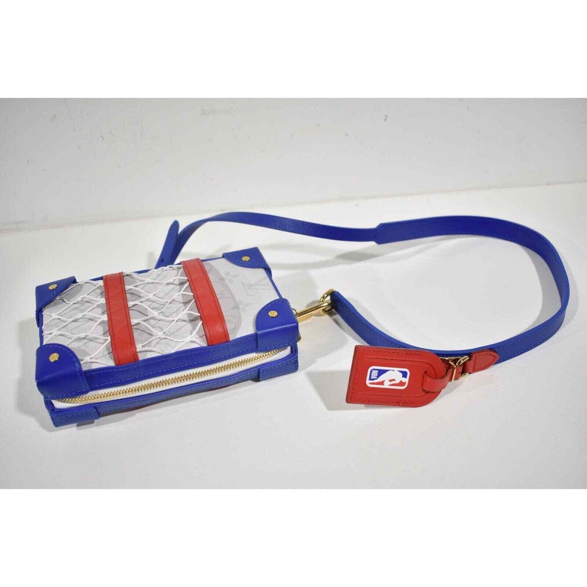 Louis Vuitton NBA Soft Trunk Phone Box Antartica White  display picture 2