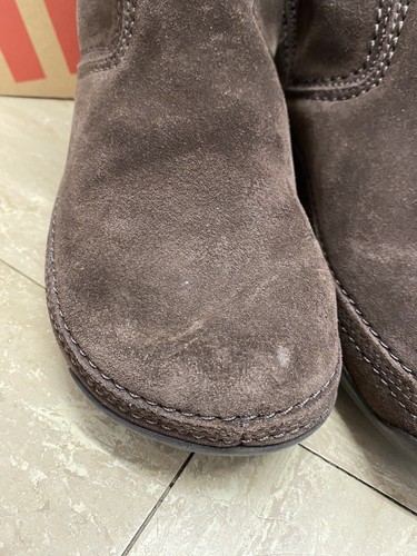 FitFlop Uk 4 Superboot Marrón Chocolate Gamuza Hebilla Wobbleboard Botas de Invierno - Imagen 2 de 12