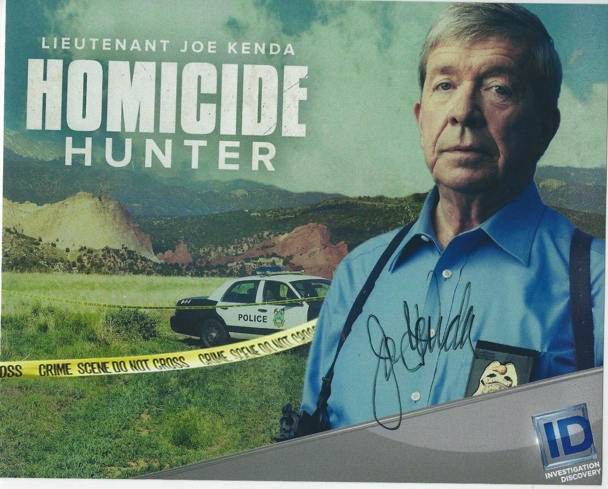 Investigation Discovery Stream Homicide Hunter Joe Kenda Signed