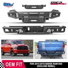 2013-2018 Front Rear Bumper For Dodge Ram 1500 Heavy Duty Guard Wskid Plate 2013-2018 Front Rear Bumper For Dodge Ram 1500 Heavy Duty Guard Wskid Plate