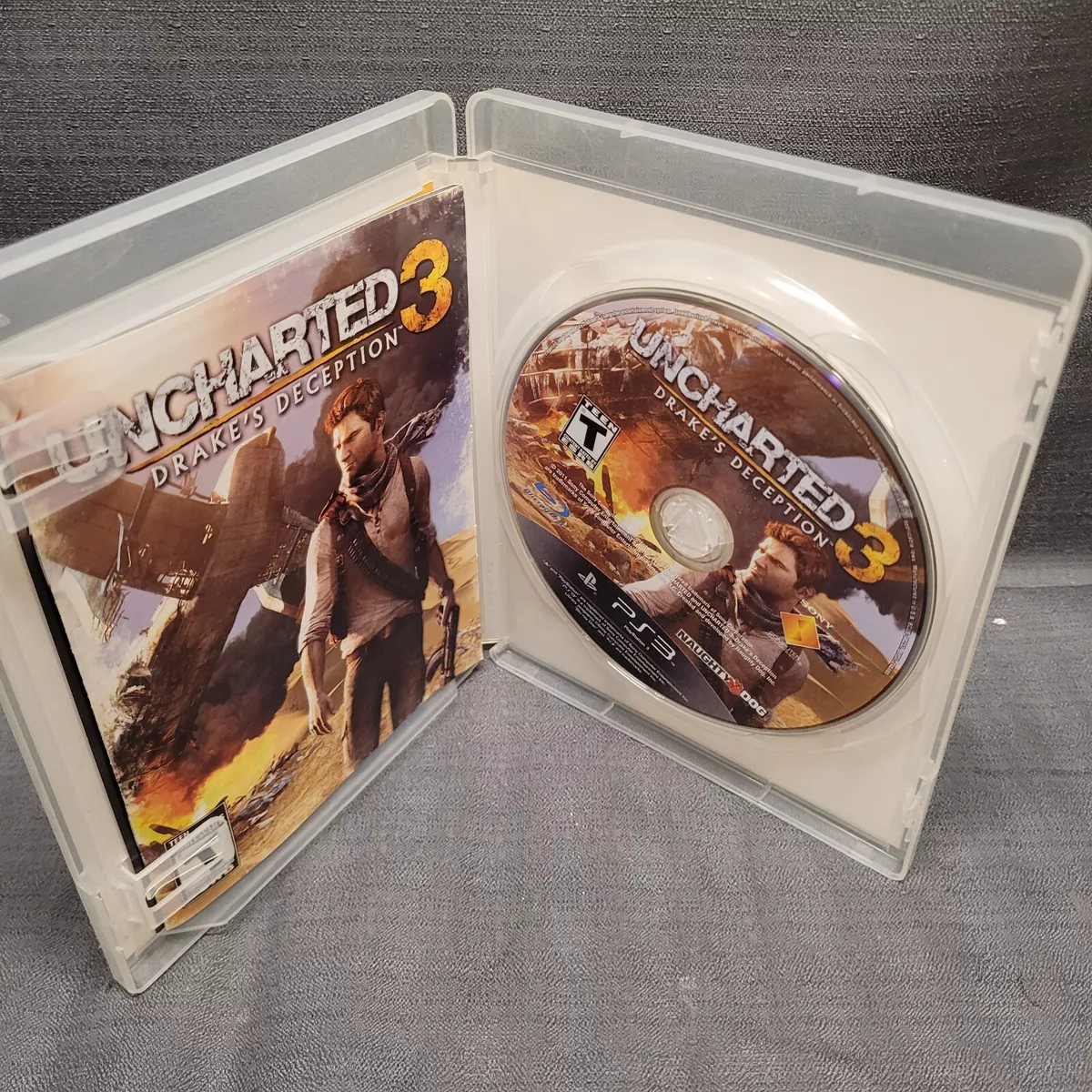 Uncharted 3 Drakes Deception para PS3 - Seminovo