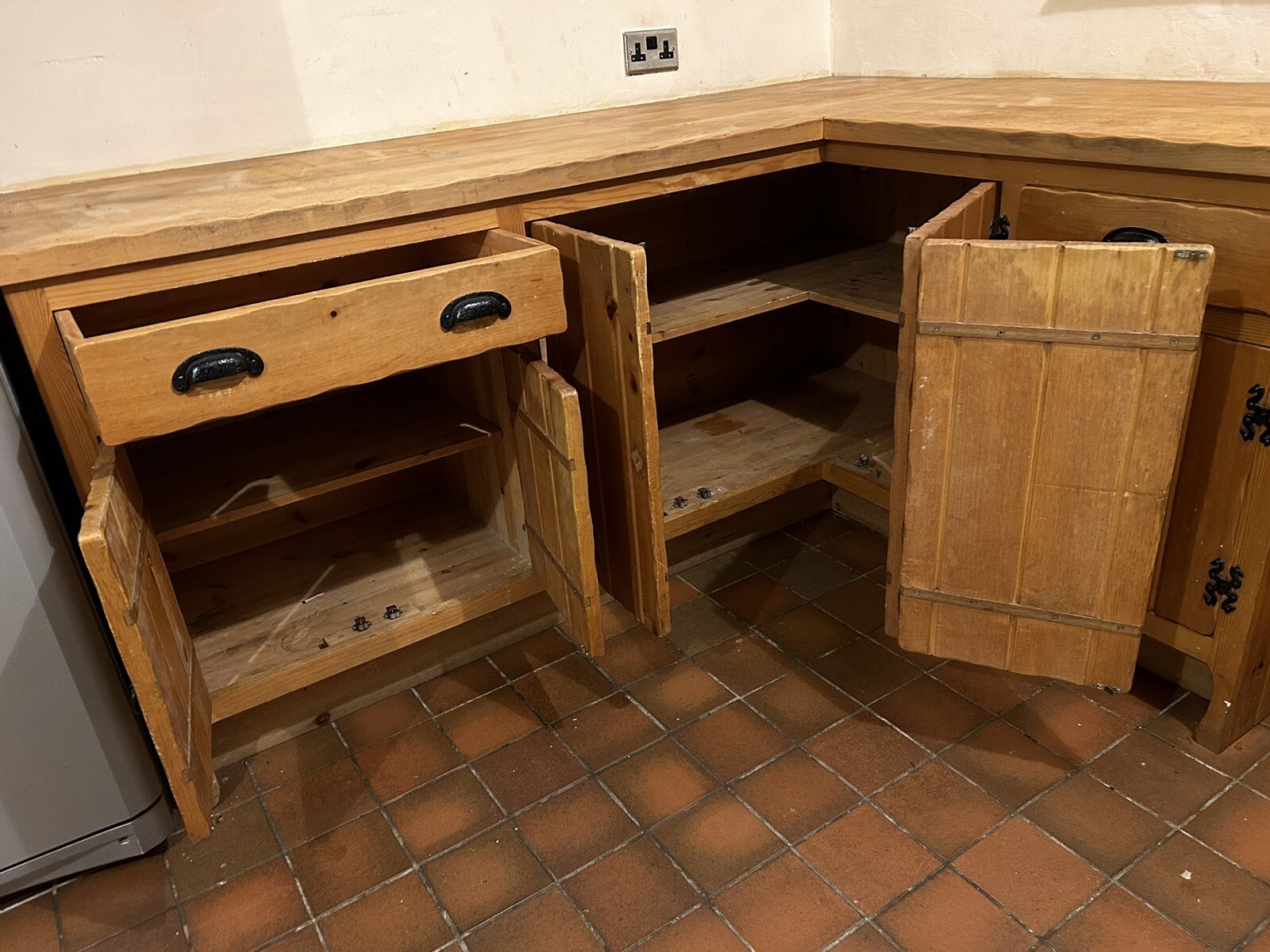 Bespoke Second Hand Oak Kitchen eBay