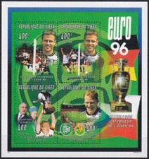 F-EX37023 NIGER MNH 1996 EUROPEAN CUP SOCCER FOOTBALL.