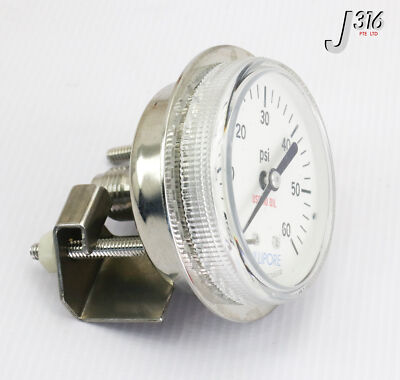 18723 MILLIPORE PRESSURE GAUGE, 0-60PSI, 1/4