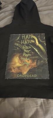 DROPDEAD Legions Hoodie Size S Deadstock