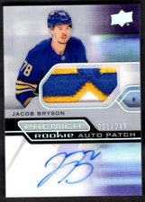 2021-22 UD Premier Acetate Rookie Patch Autographs #ARBR Jacob Bryson/249