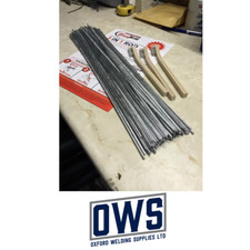 Aluminium Welding Brazing + Soldering Low Temp Durafix Easyweld UK Rods + Brush