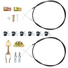 For Wilwood 330-9371 Universal Parking Brake Cable Kit, Emergency